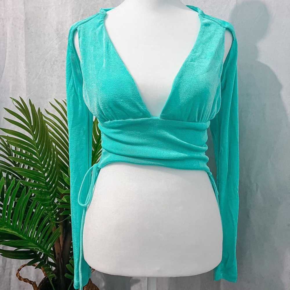Turquoise Top